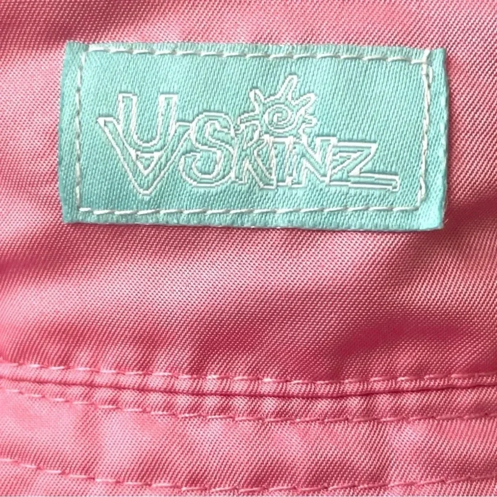 UV Skinz Kids Reversible Bucket Hat - Pink and Galaxy Print - UV Protection